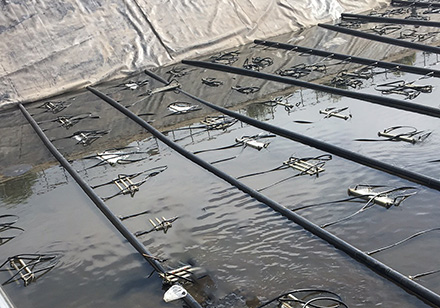 山東紙廠提升式旋流曝氣系統(tǒng)